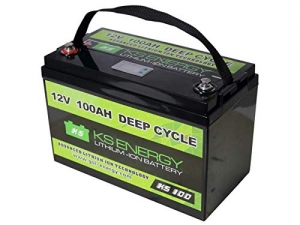 Shentec LiFePO4 Akku, 12V 100Ah Lithium Deep Cycle Batterie mit